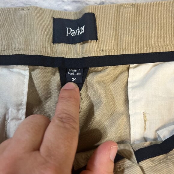 Khaki shorts size 34 Parker Uniform Shorts - Picture 3 of 5